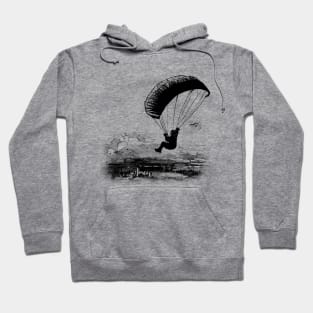 Glassoff Flight - Paragliding Hoodie